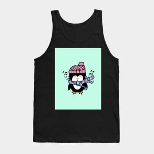 Musical Penguin Tank Top